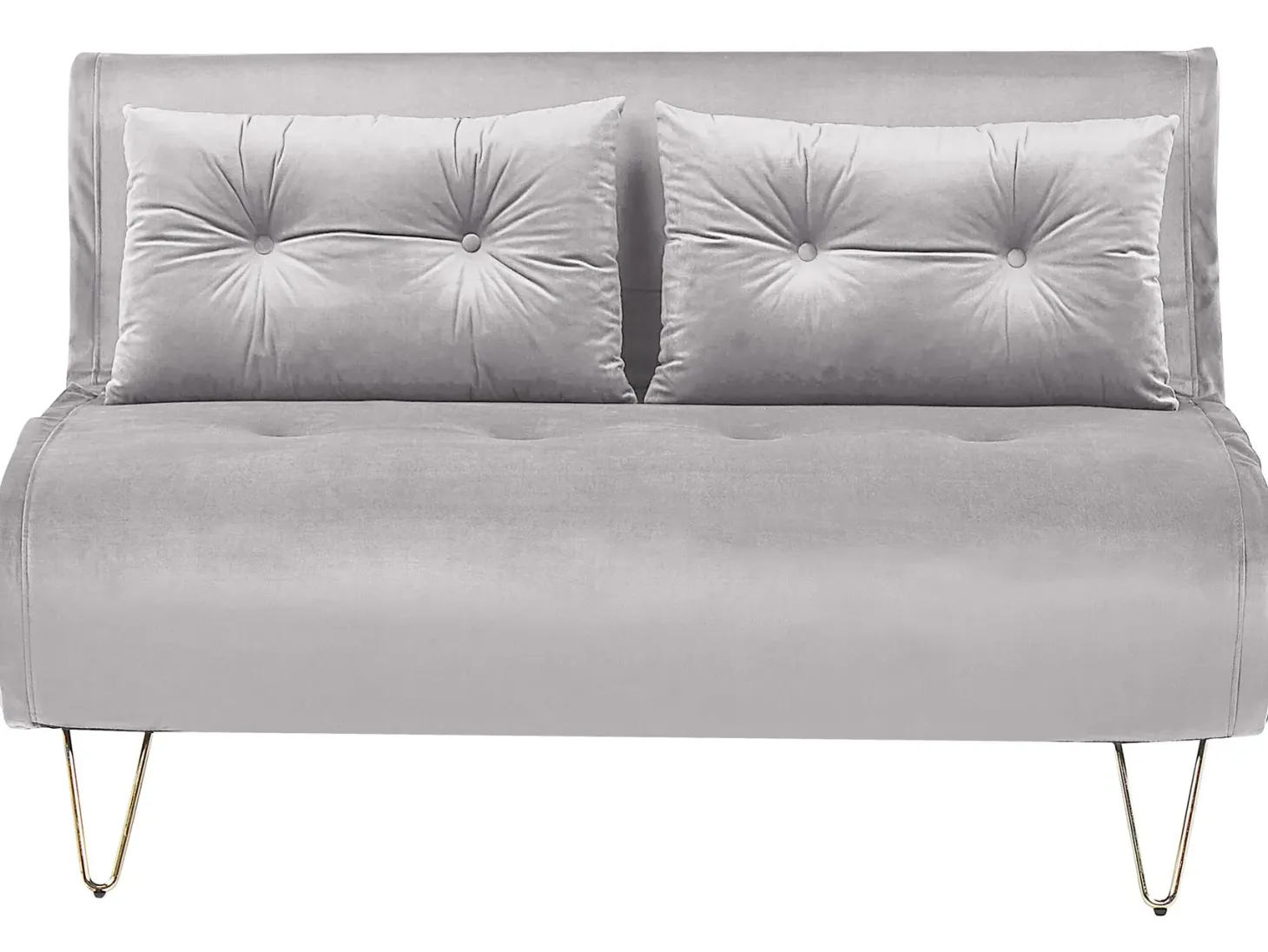 Sofasæt 3 personers VESTFOLD Velour Grå
