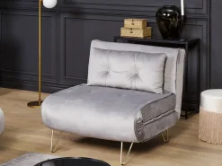 Sofasæt 3 personers VESTFOLD Velour Grå