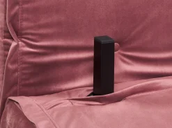 Sofasæt 3 personers VESTFOLD Velour Lyserød