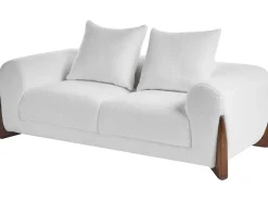 Sofasæt 6 personers VINLIDEN Boucle Hvid