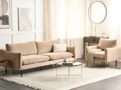 Sofasæt 4 personers VINTERBRO Velour Beige