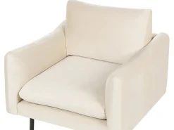 Sofasæt 4 personers VINTERBRO Velour Lys Beige