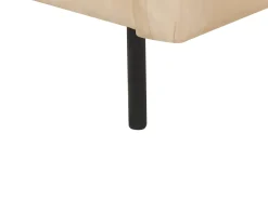 Sofasæt 5 personers VINTERBRO Velour Beige med fodskammel