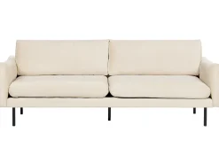 Sofasæt 5 personers VINTERBRO Velour Lys Beige med fodskammel