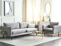 Sofasæt 4 personers VINTERBRO Velour Grå