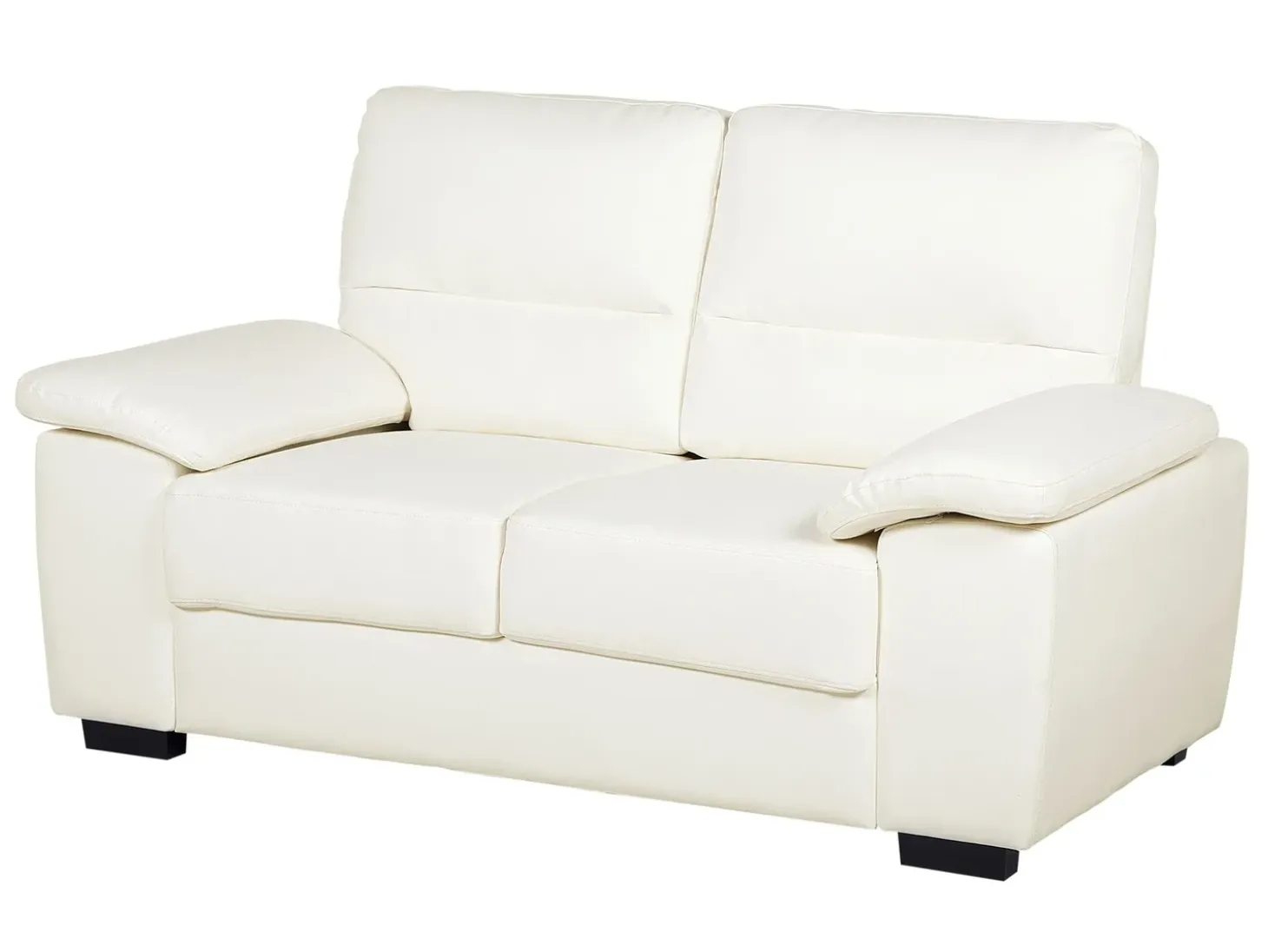Sofasæt 5 personers VOGAR Kunstlæder Cremehvid