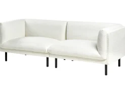 Sofasæt 5 personers VORGOD Boucle Cremehvid