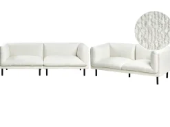 Sofasæt 5 personers VORGOD Boucle Cremehvid