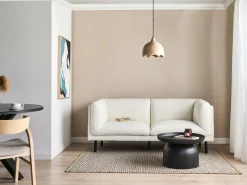 Sofasæt 5 personers VORGOD Boucle Cremehvid
