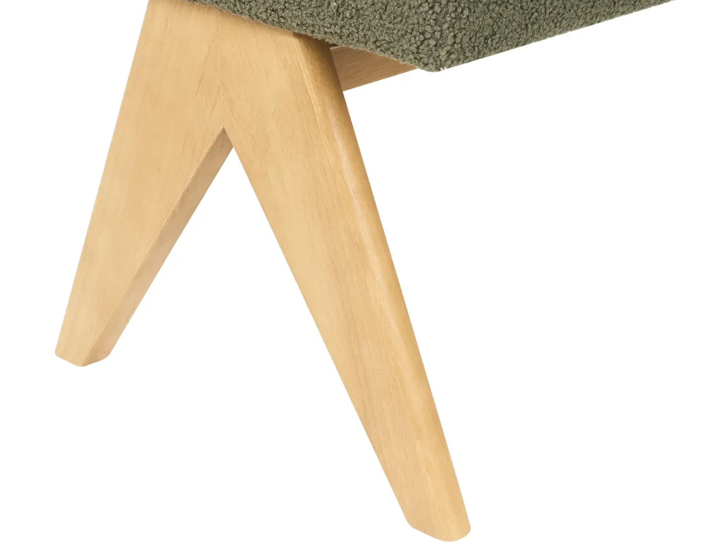 Sofasæt TAMRE Boucle Grøn/ Lysebrun