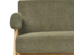 Sofasæt TAMRE Boucle Grøn/ Lysebrun