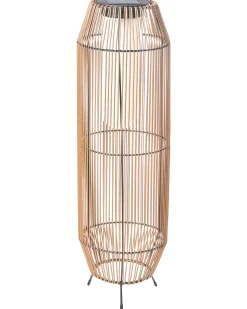 Solcelledrevet lanterne DONGWE 70 cm Naturlig