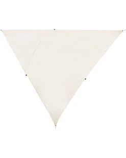 Solsejl LUKKA 300 cm 300 cm Cremehvid