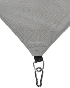 Solsejl LUKKA 300 cm 300 cm Grå