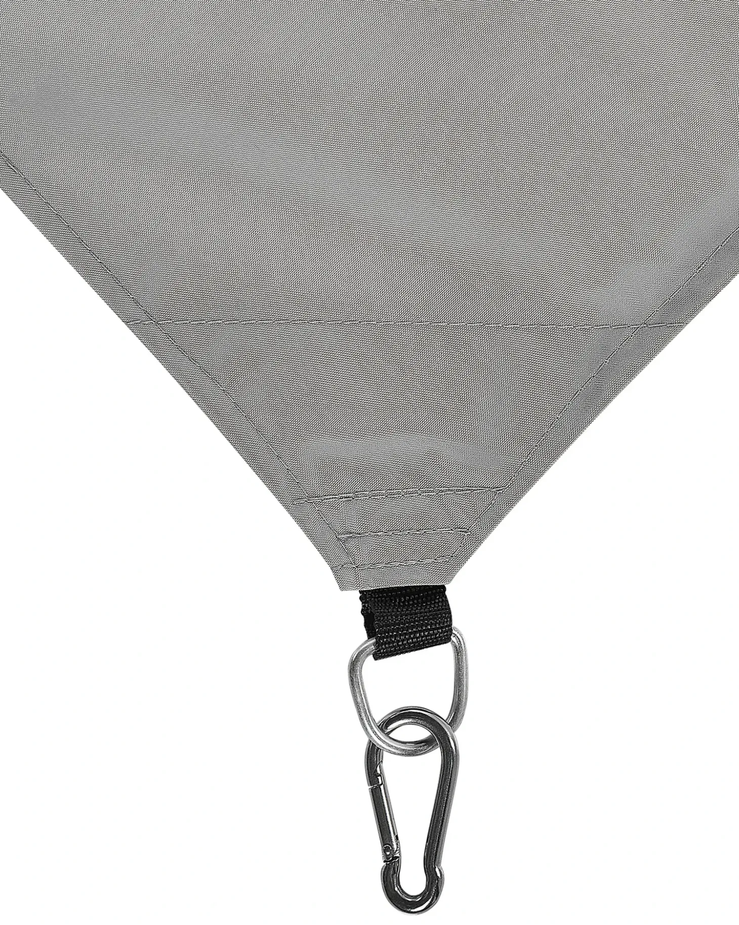 Solsejl LUKKA 300 cm 300 cm Grå