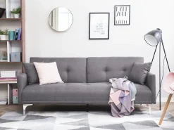 Sovesofa 3 pers Grå LUCAN