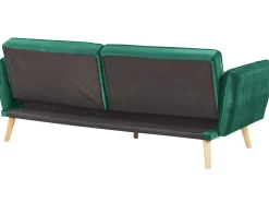Sovesofa 2 personers BARDU Velour Mørkegrøn