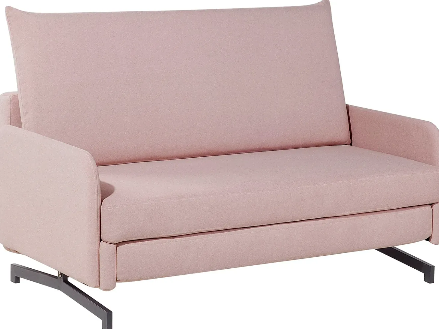 Sovesofa 2 personers BELFAST Lyserød