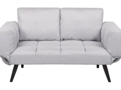 Sovesofa 2 personers BREKKE Lysegrå
