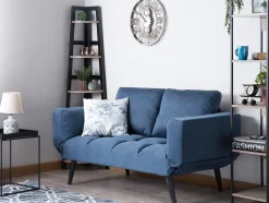 Sovesofa 2 personers BREKKE Navy Blå