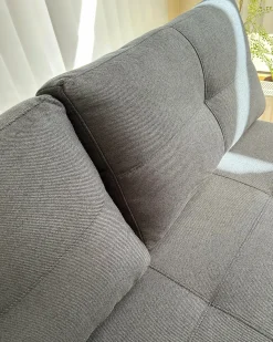 Sovesofa 2 personers EDLAND Sort