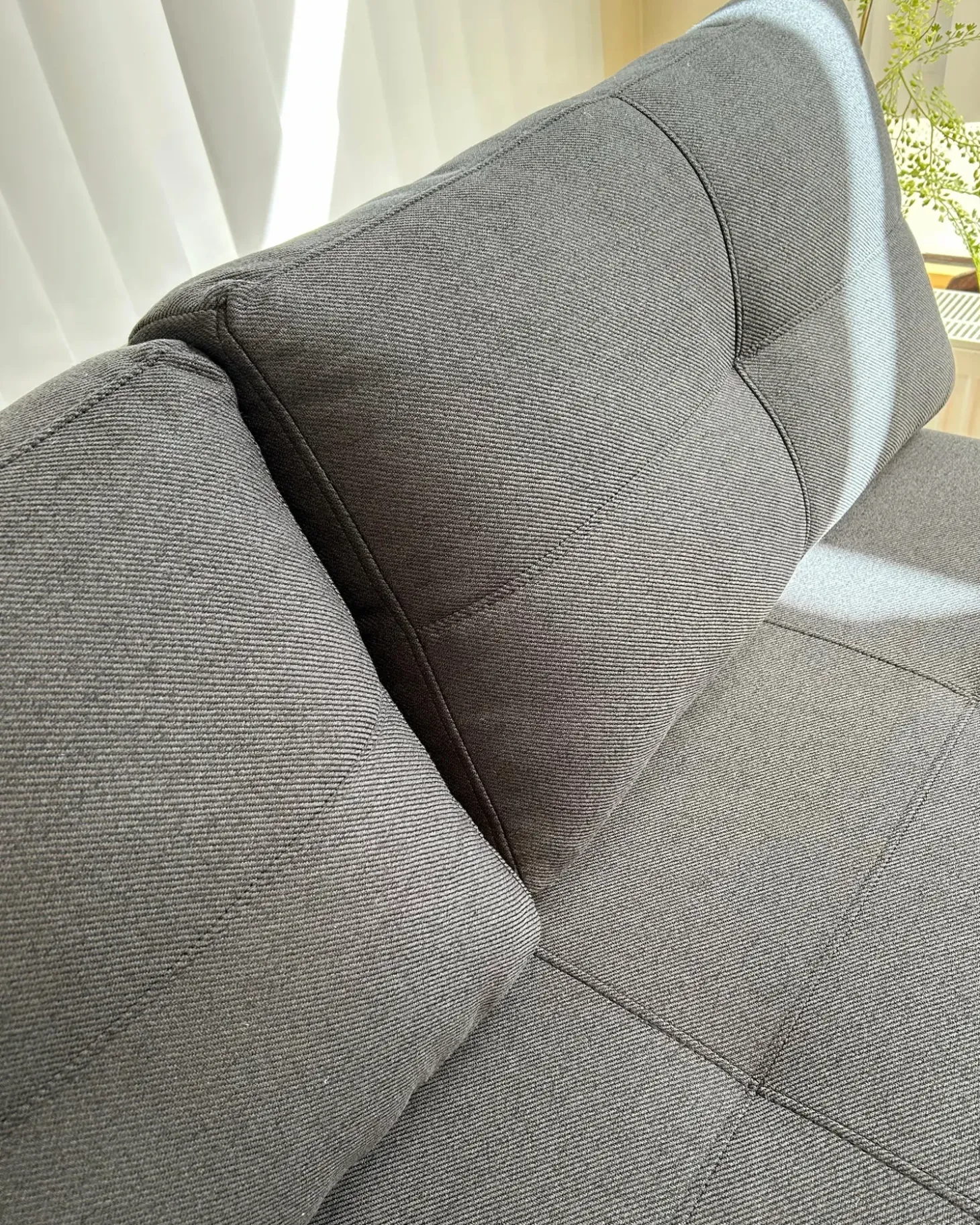 Sovesofa 2 personers EDLAND Sort