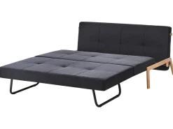 Sovesofa 2 personers EDLAND Sort