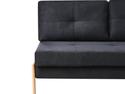 Sovesofa 2 personers EDLAND Sort