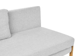 Sovesofa 2 personers EDLAND Lysegrå