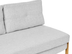 Sovesofa 2 personers EDLAND Lysegrå
