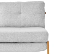 Sovesofa 2 personers EDLAND Lysegrå