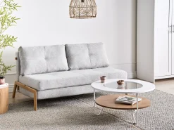 Sovesofa 2 personers EDLAND Lysegrå
