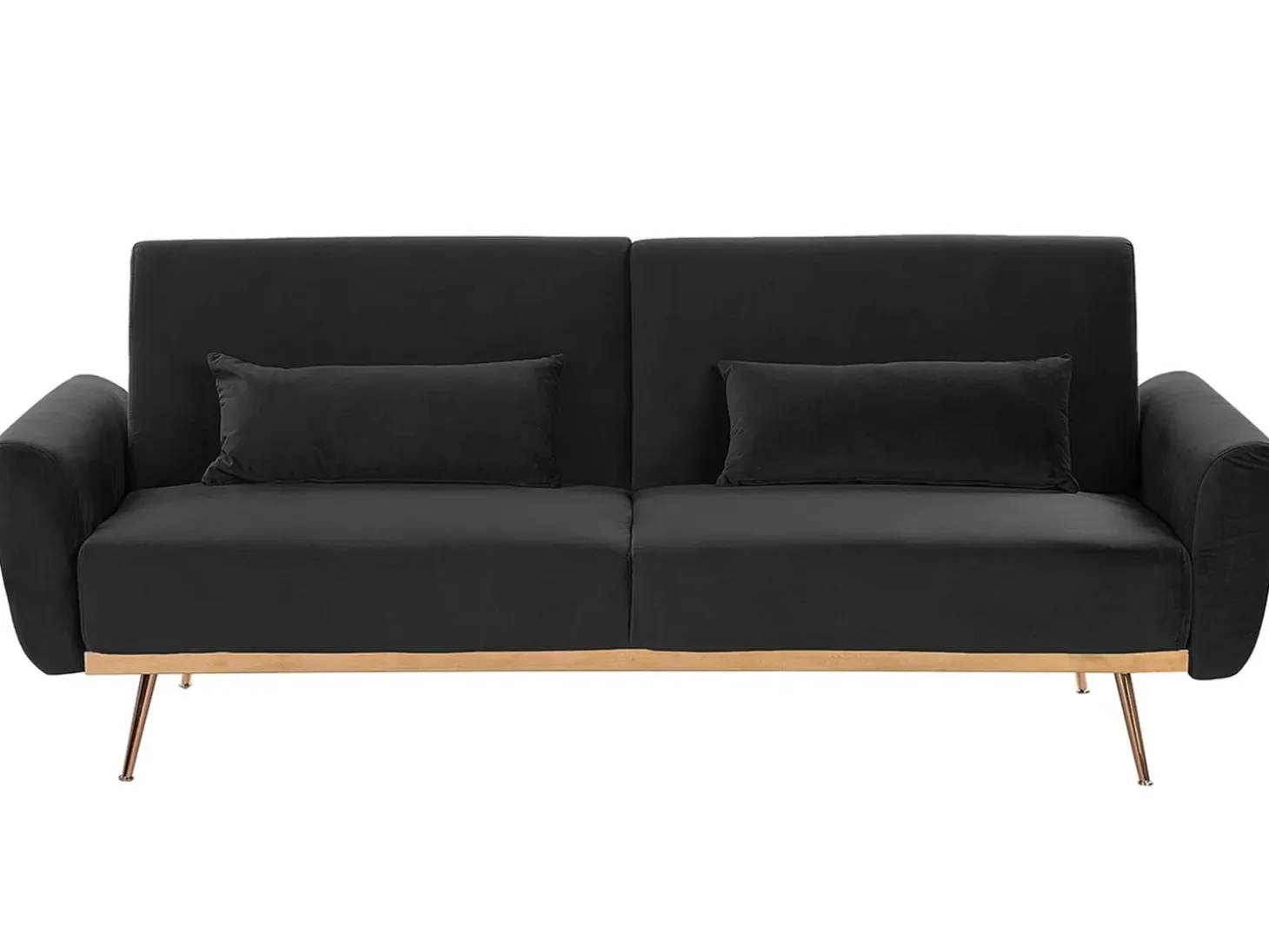 Sovesofa 3 personers EINA Velour Sort