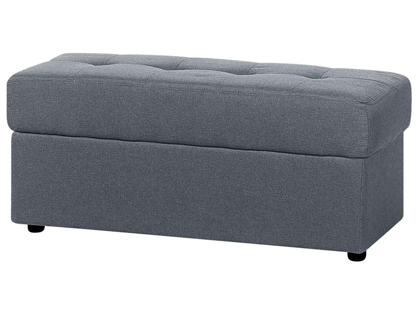 Sovesofa 3 personers FALSTER Mørkegrå med opbevaring