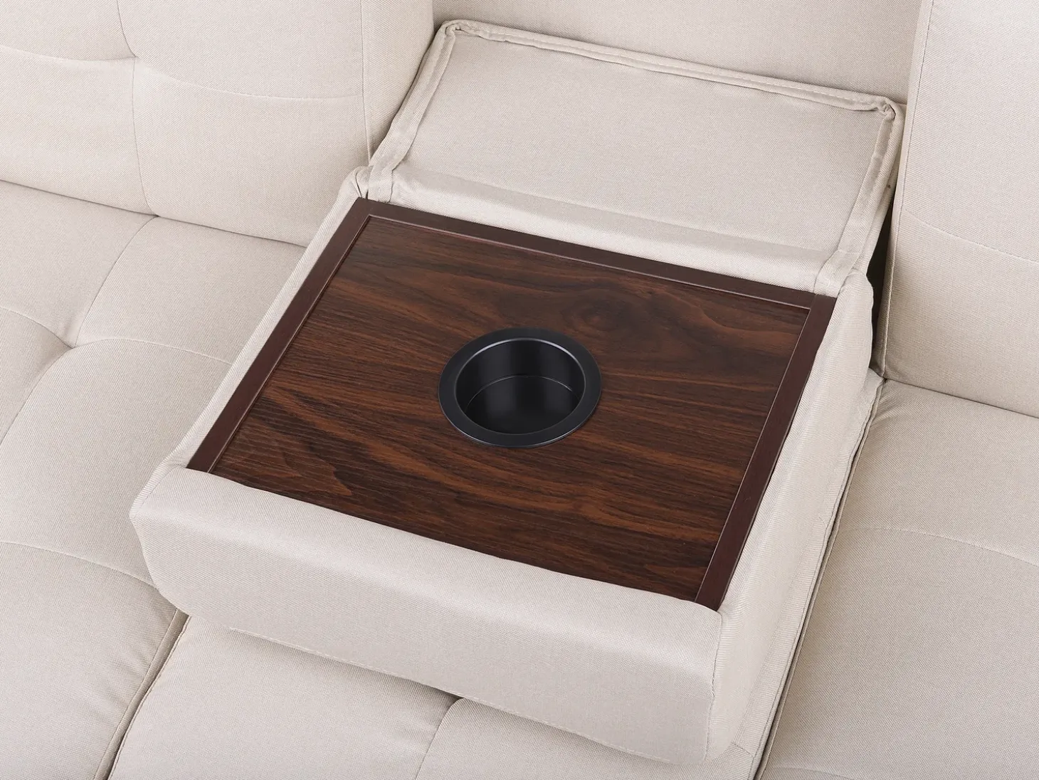 Sovesofa 3 personers FALSTER Beige med opbevaring