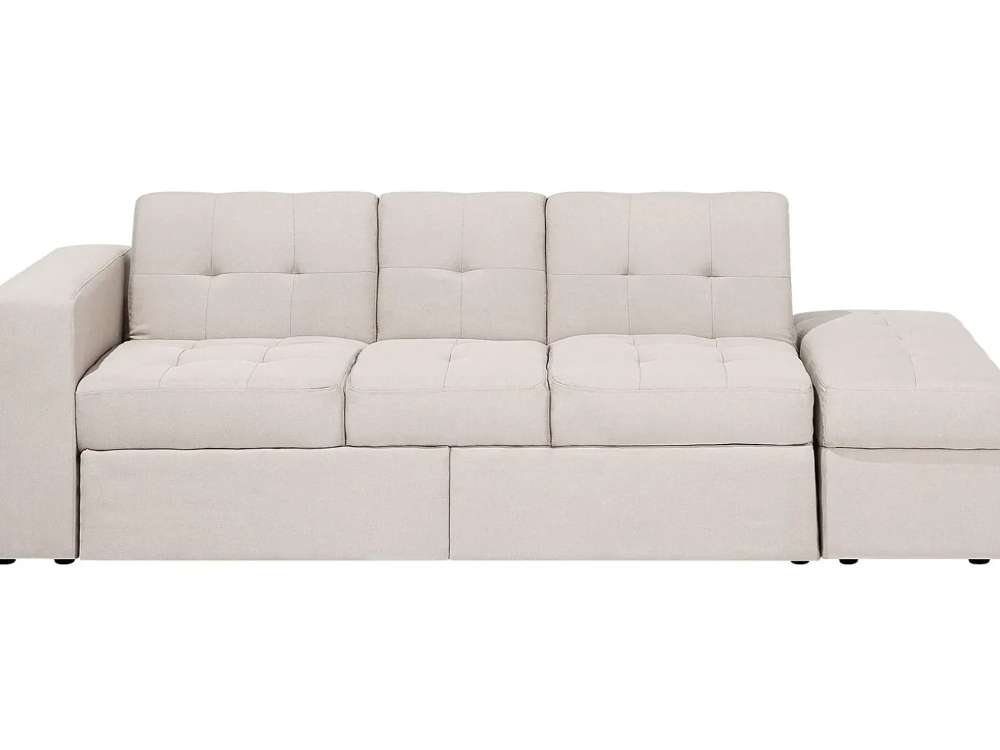 Sovesofa 3 personers FALSTER Beige med opbevaring