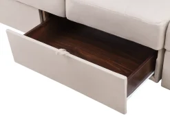 Sovesofa 3 personers FALSTER Beige med opbevaring
