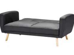Sovesofa 2 personers FLORLI Sort