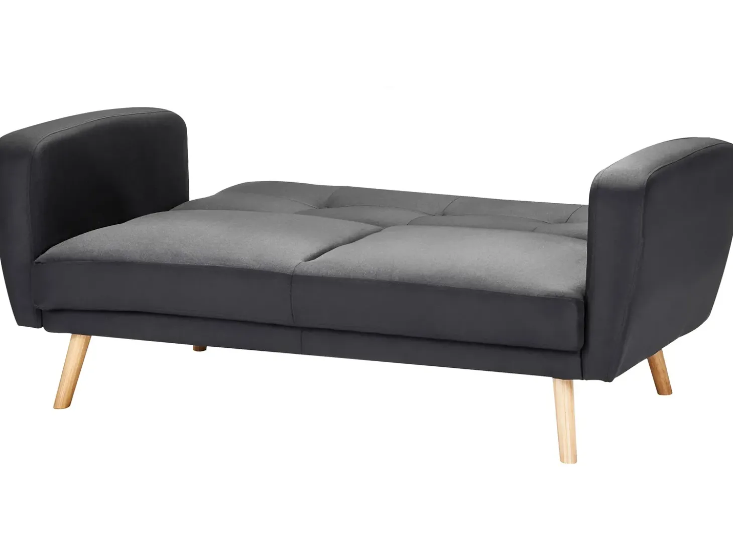 Sovesofa 2 personers FLORLI Sort