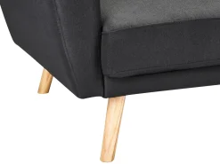 Sovesofa 3 personers FLORLI Sort
