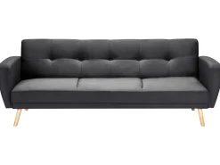 Sovesofa 3 personers FLORLI Sort