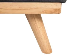 Sovesofa 3 personers FROYA Sort