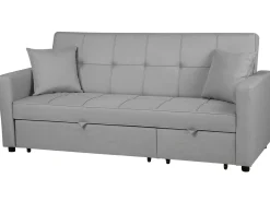 Sovesofa 3 personers GLOMMA Lysegrå