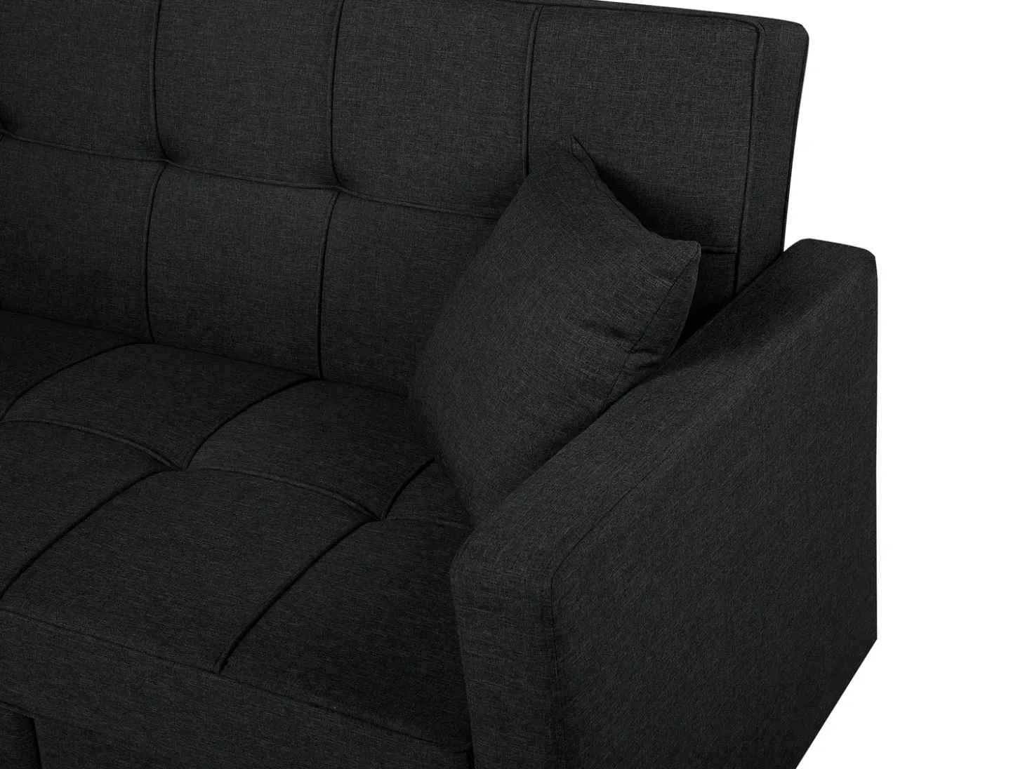 Sovesofa 3 personers GLOMMA Sort