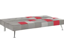 Sovesofa 3 personers OLSKER Velour Lysegrå