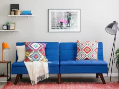 Sovesofa 3 personers RONNE Navy Blå