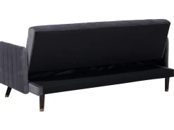 Sovesofa 3 personers SENJA Velour Grå