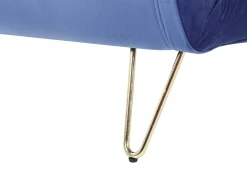 Sovesofa 2 personers VESTFOLD Velour Navy Blå