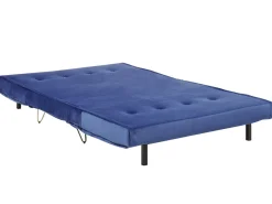 Sovesofa 2 personers VESTFOLD Velour Navy Blå