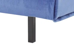 Sovesofa 2 personers VESTFOLD Velour Navy Blå
